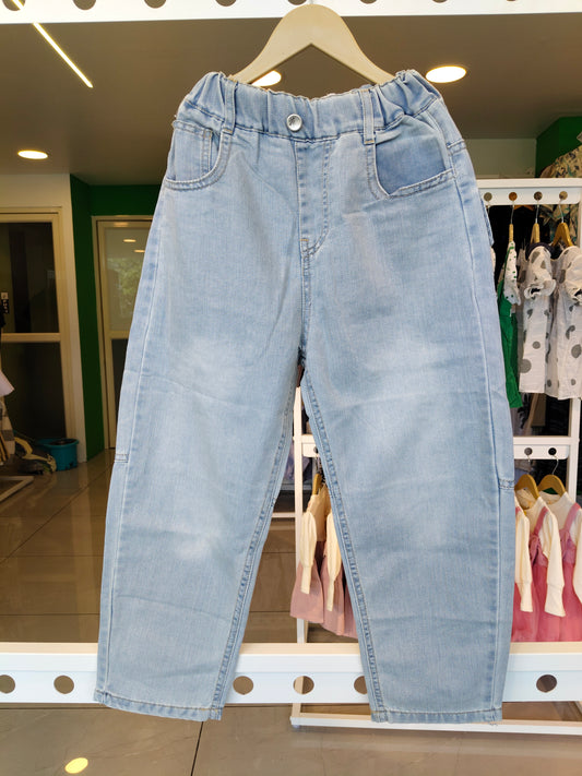 Baggy Denim Jeans for Kids  (SIZE 110)