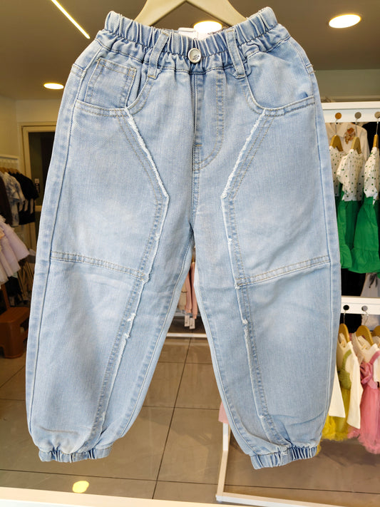 Jogger Denim Jeans for Kids  (SIZE 150)