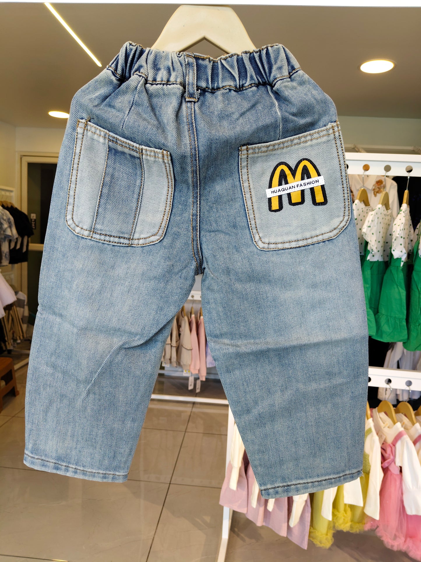 Baggy   Denim Jeans for Kids  (SIZE 3)
