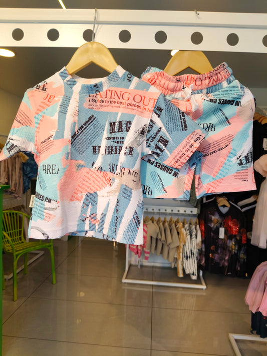 Casual Wear Co-ord Set for Kids (1 year)