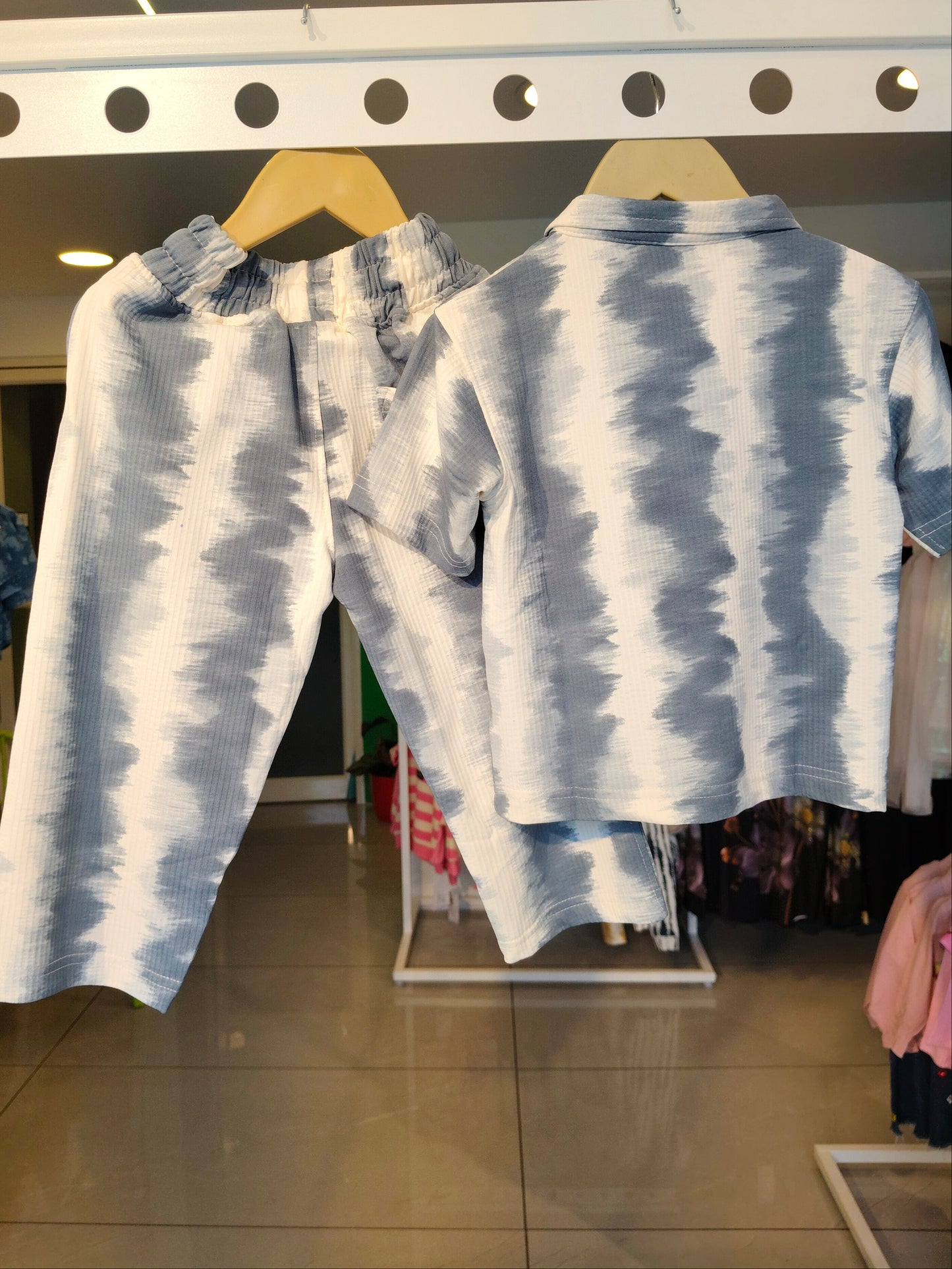 Kids Zip-Up Polo & Joggers Co-ord Set (1 year)