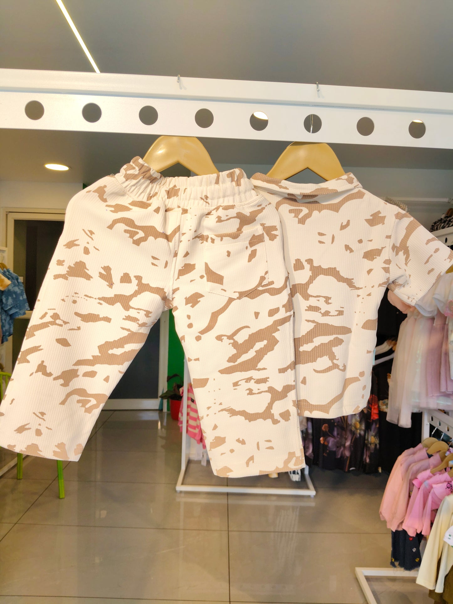 Kids Zip-Up Polo & Joggers Co-ord Set (1 year)