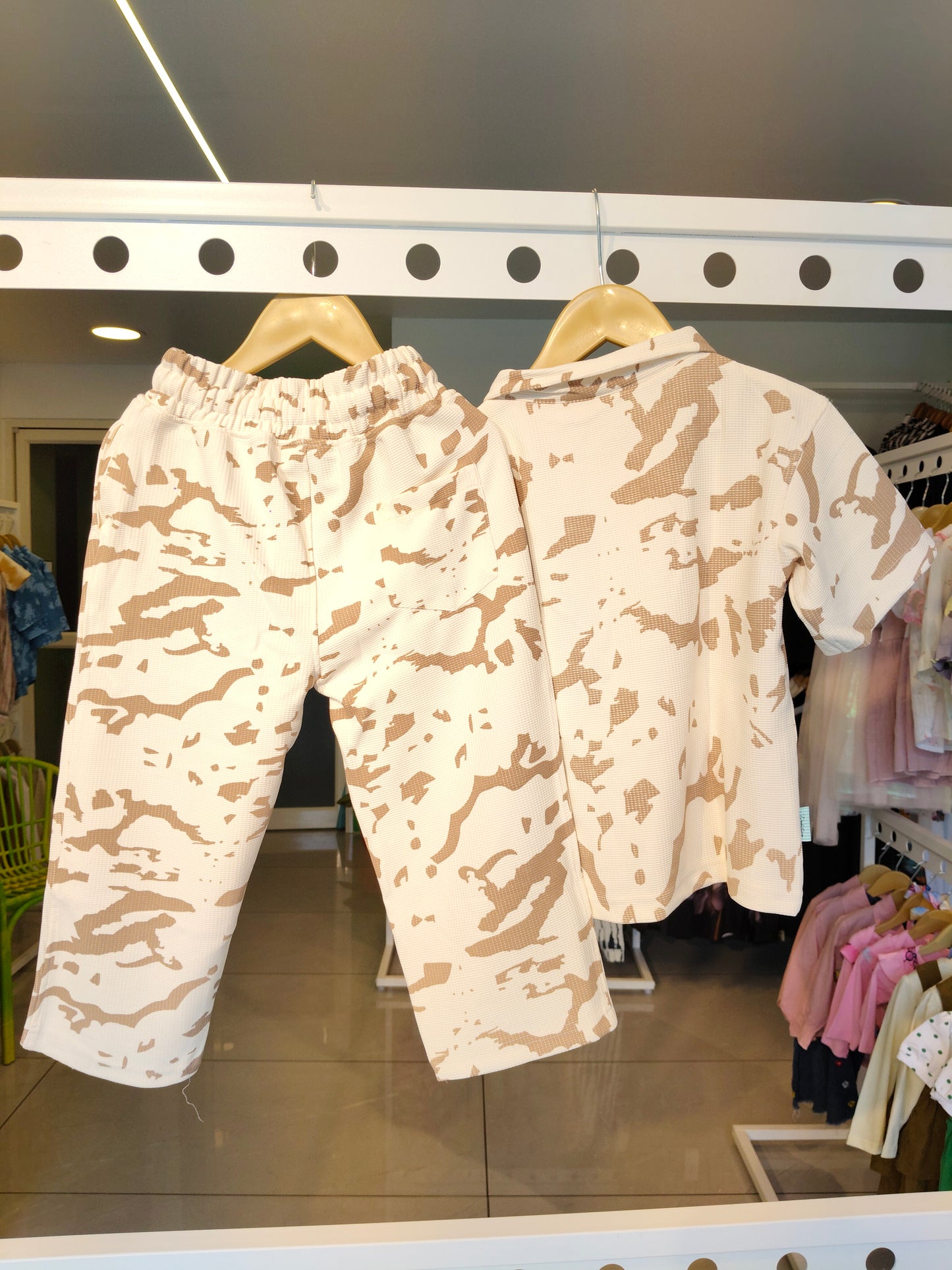 Kids Zip-Up Polo & Joggers Co-ord Set (4 year)