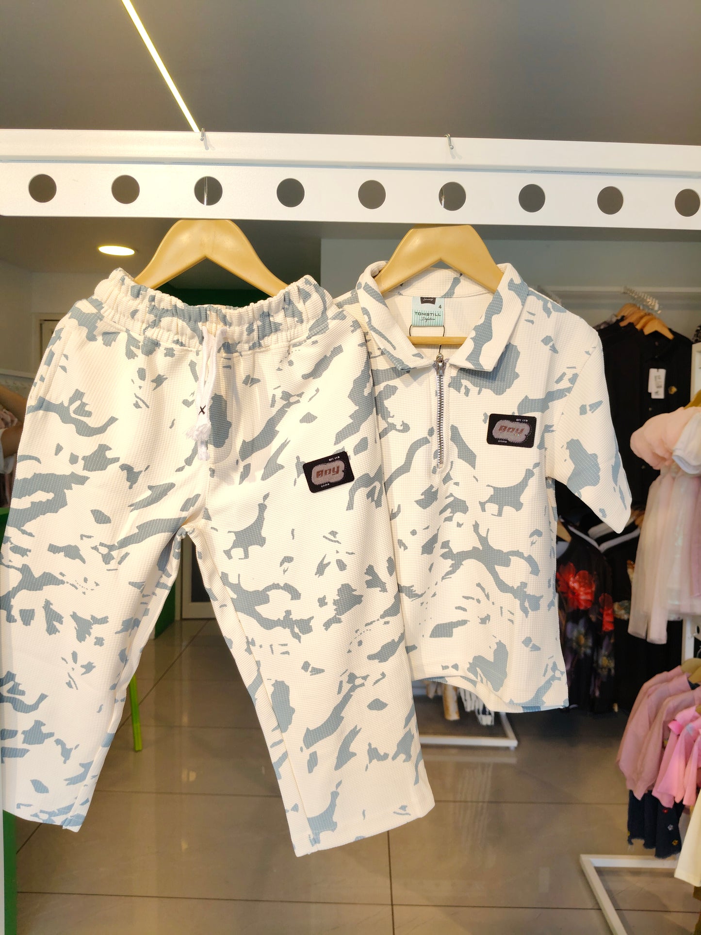 Kids Zip-Up Polo & Joggers Co-ord Set (5 year)