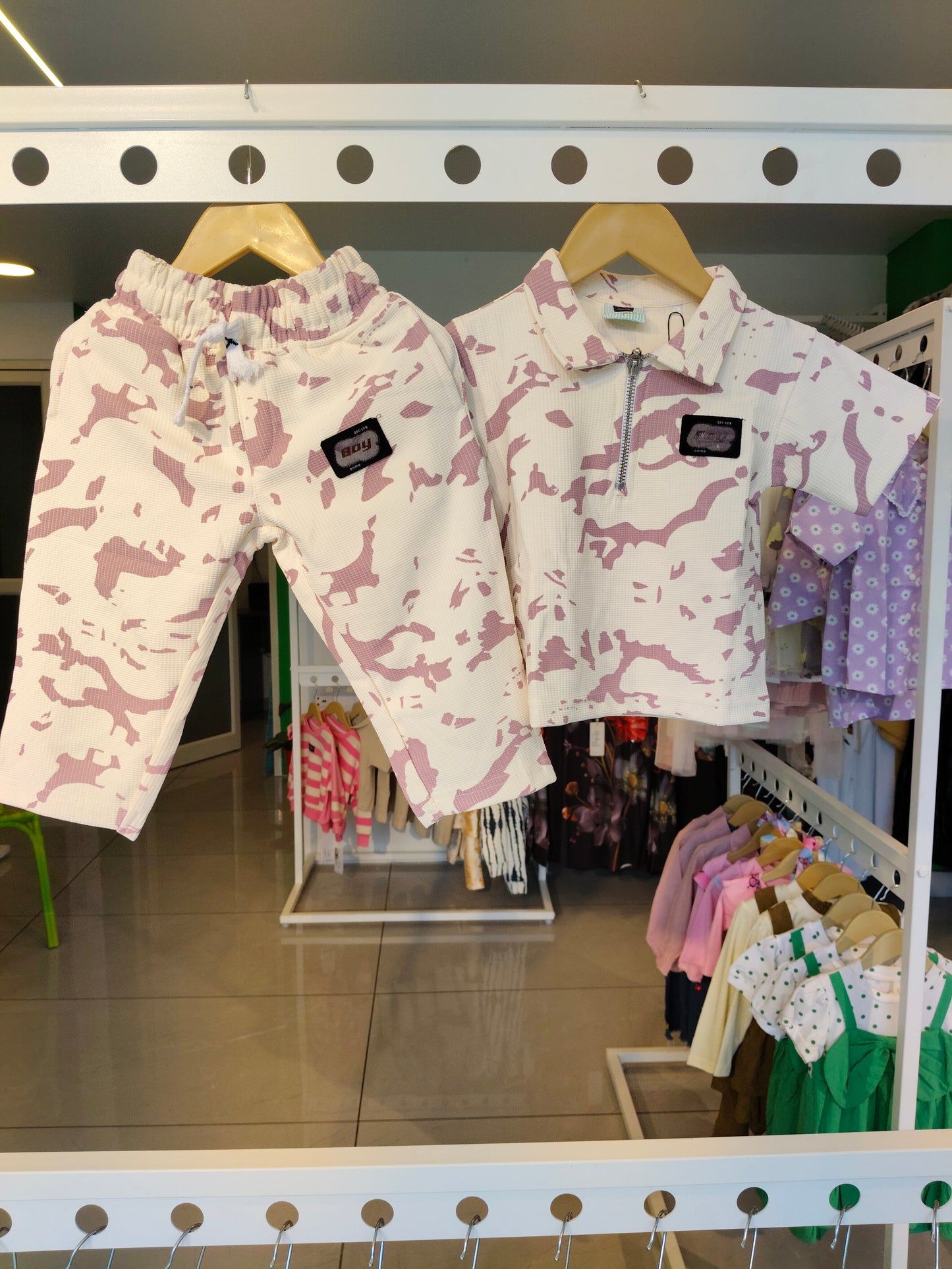 Kids Zip-Up Polo & Joggers Co-ord Set (2 year)