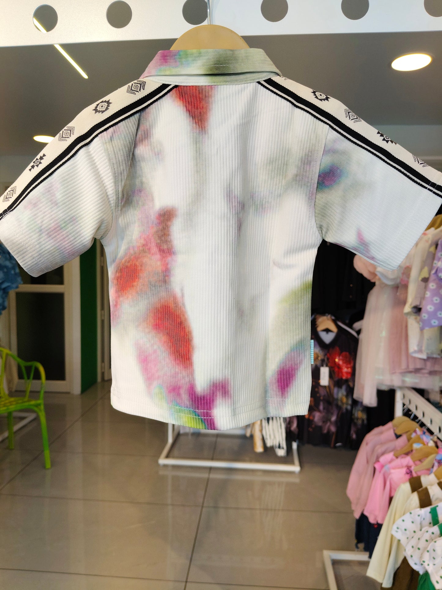 Kids' Zip-Up Polo T-Shirt (1 year)