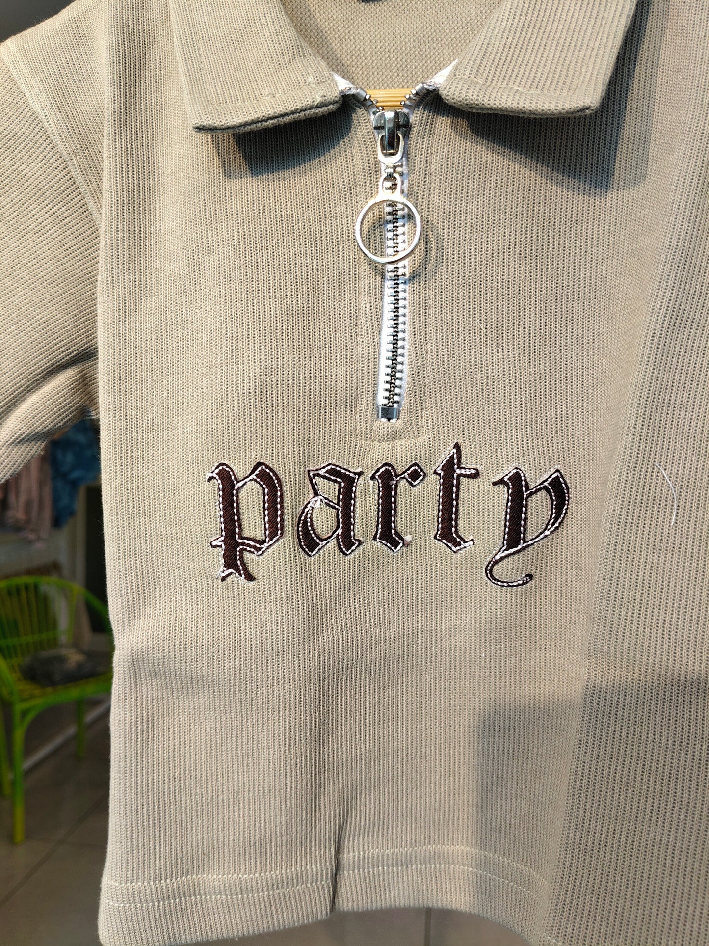 Kids' Zip-Up Polo T-Shirt (1 year)