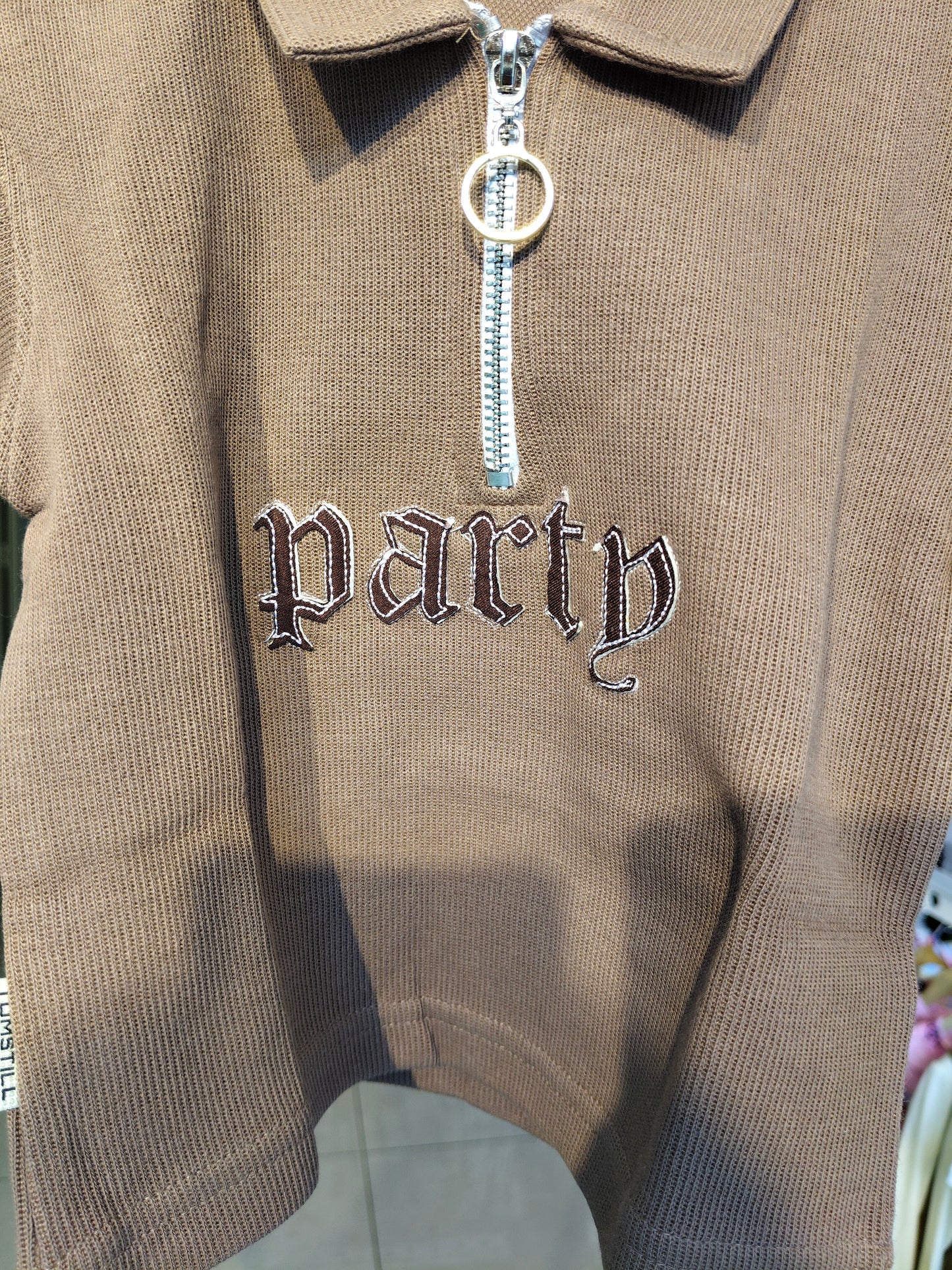 Kids' Zip-Up Polo T-Shirt (2 year)