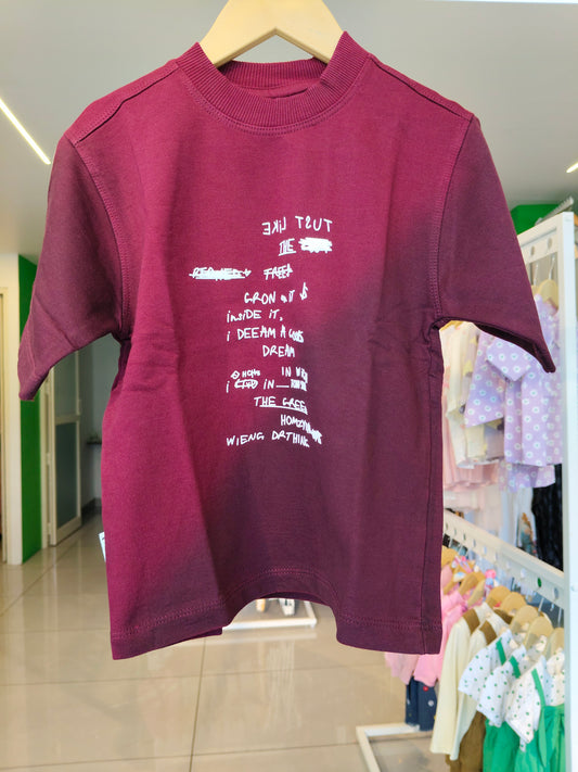 Oversized Casual T-Shirt for Kids (3 year)