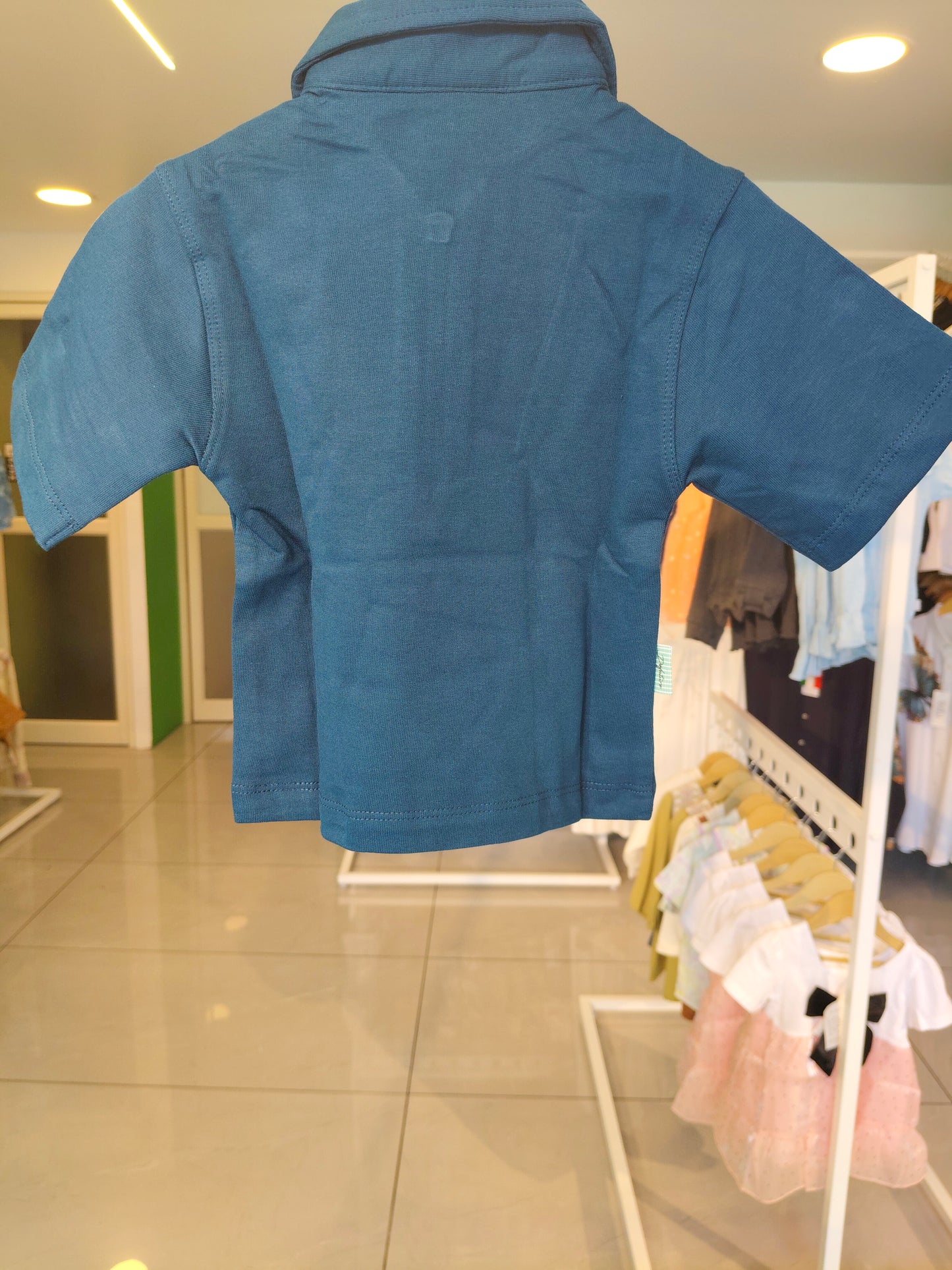 Kids' Zip-Up Polo T-Shirt (1 year)