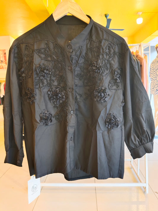 Embroidered Shirt for Women (FREE SIZE)