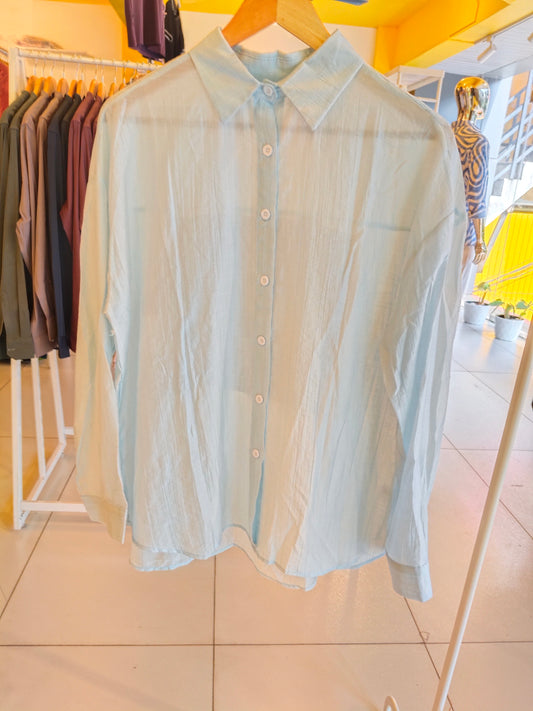 Ladies Shirt with Stone Work  (FREE SIZE)