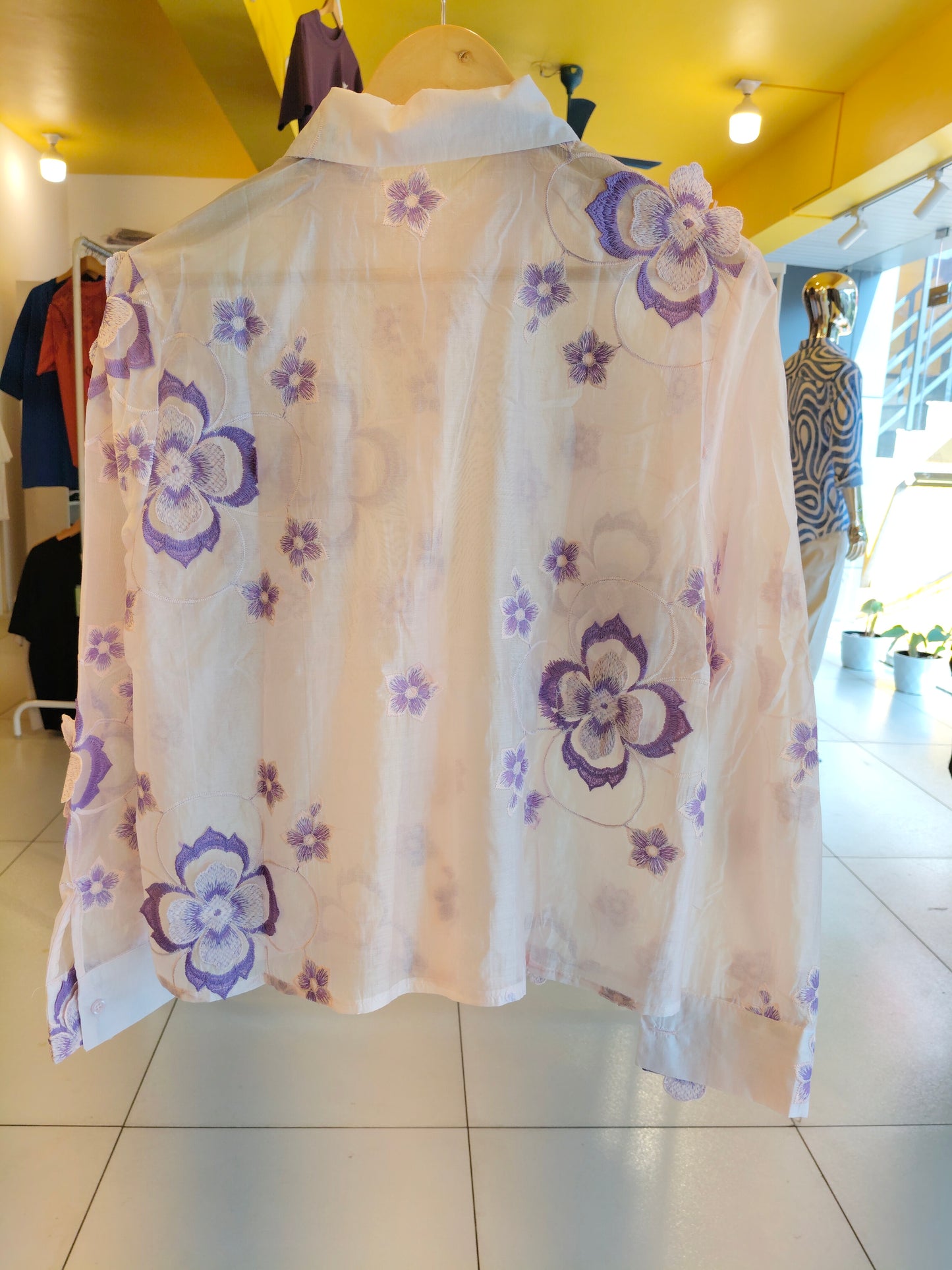 Korean Floral Shirt for Women  (FREE SIZE