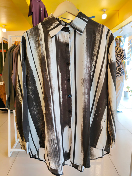 Ladies  Oversized Shirt  (FREE SIZE)