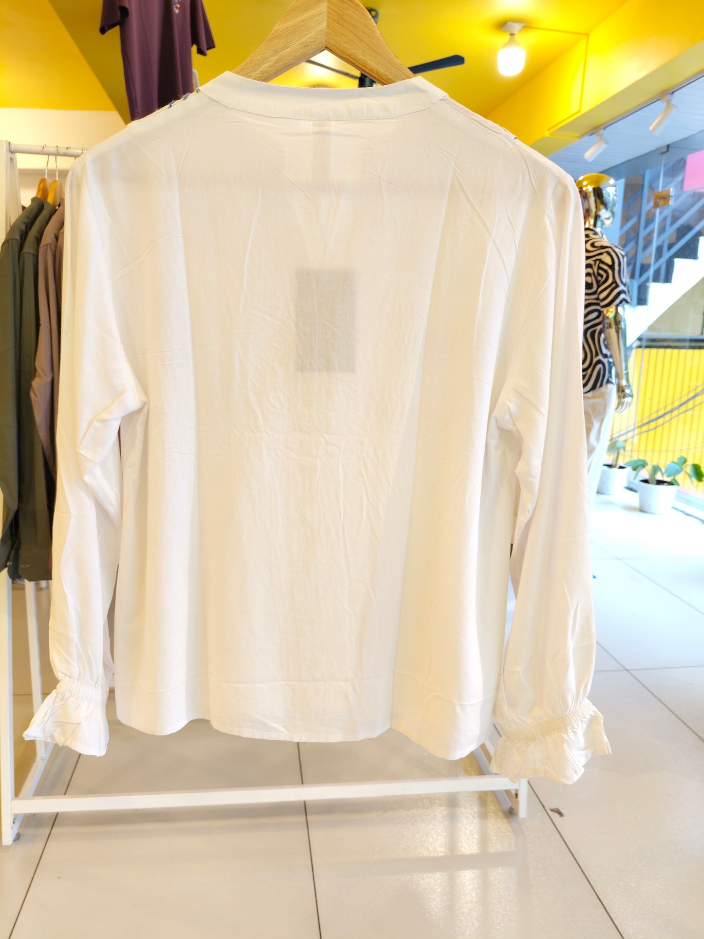 Ladies Embroidered Top   (FREE SIZE)