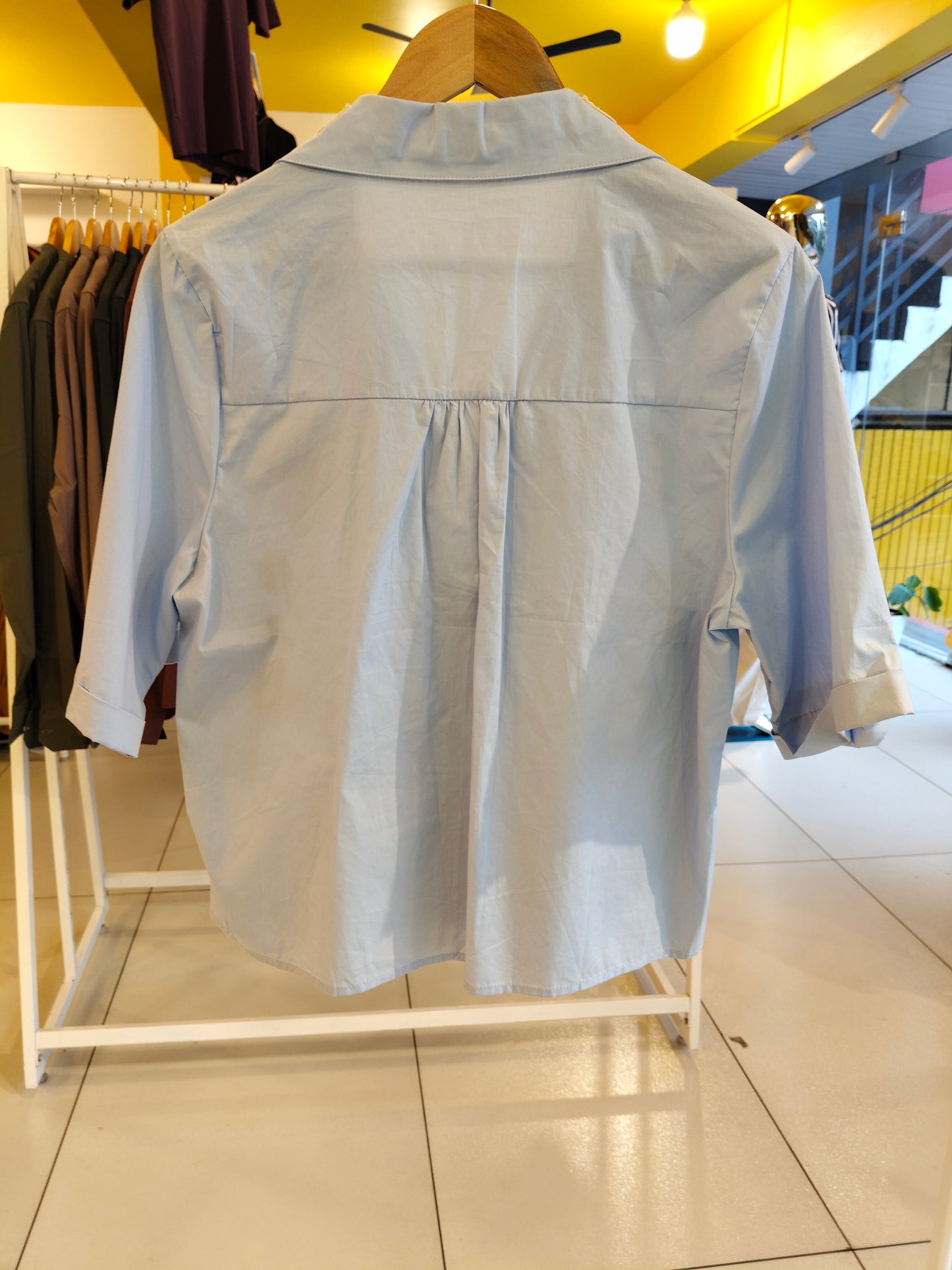 Embroidered Shirt for Women  (FREE SIZE)