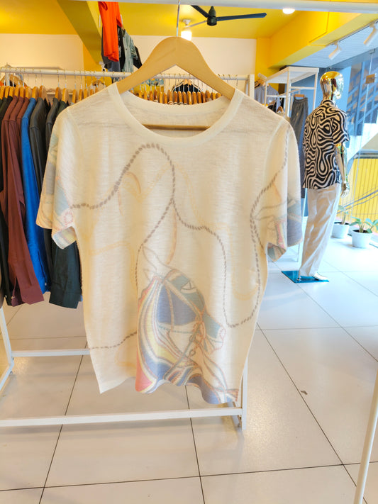 Oversized T-shirt for Women (FREE SIZE )