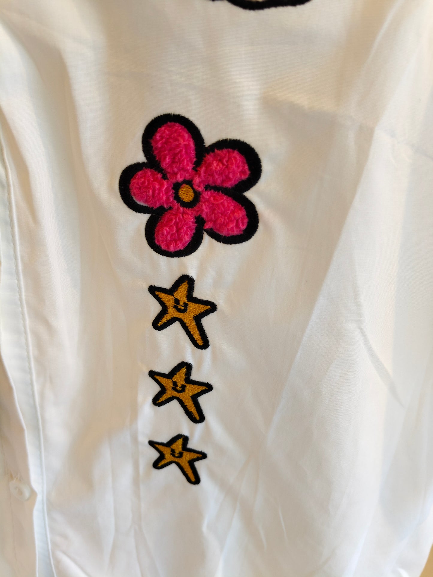 Ladies Shirt with Embroidered Rabbit (FREE SIZE)