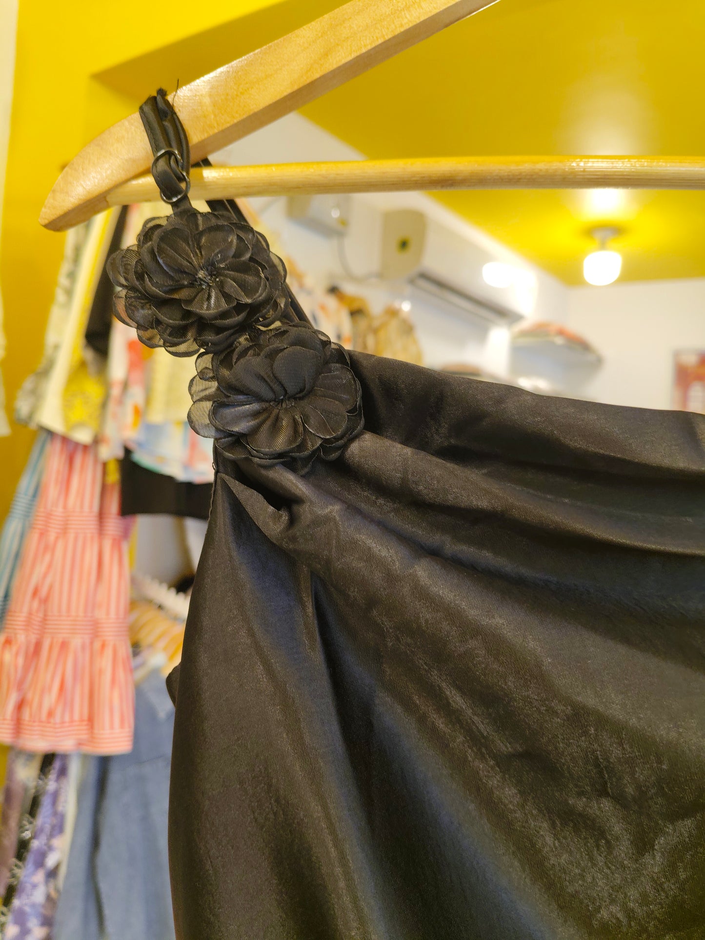 Cowl Neck Satin Maxi Dress for Ladies (XL)