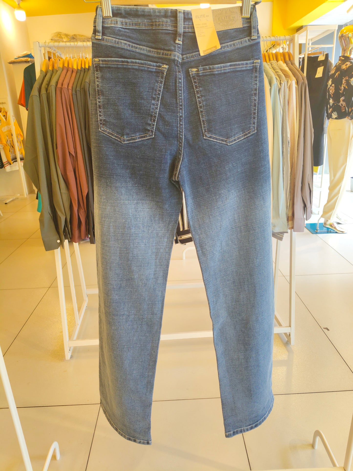 Straight  Fit Denim Jeans for Women (Size 28)