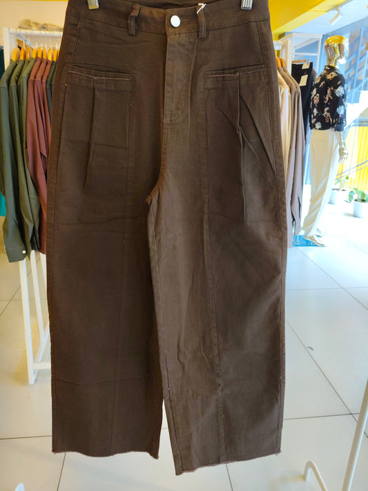 Wide Leg Trousers for Women (Size 28)