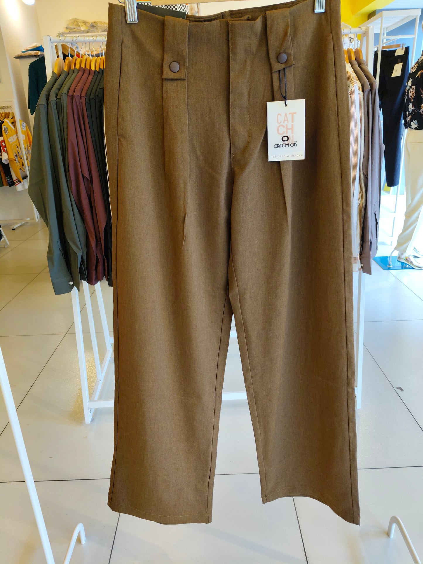 Wide Leg Trousers for Women (Size 32)