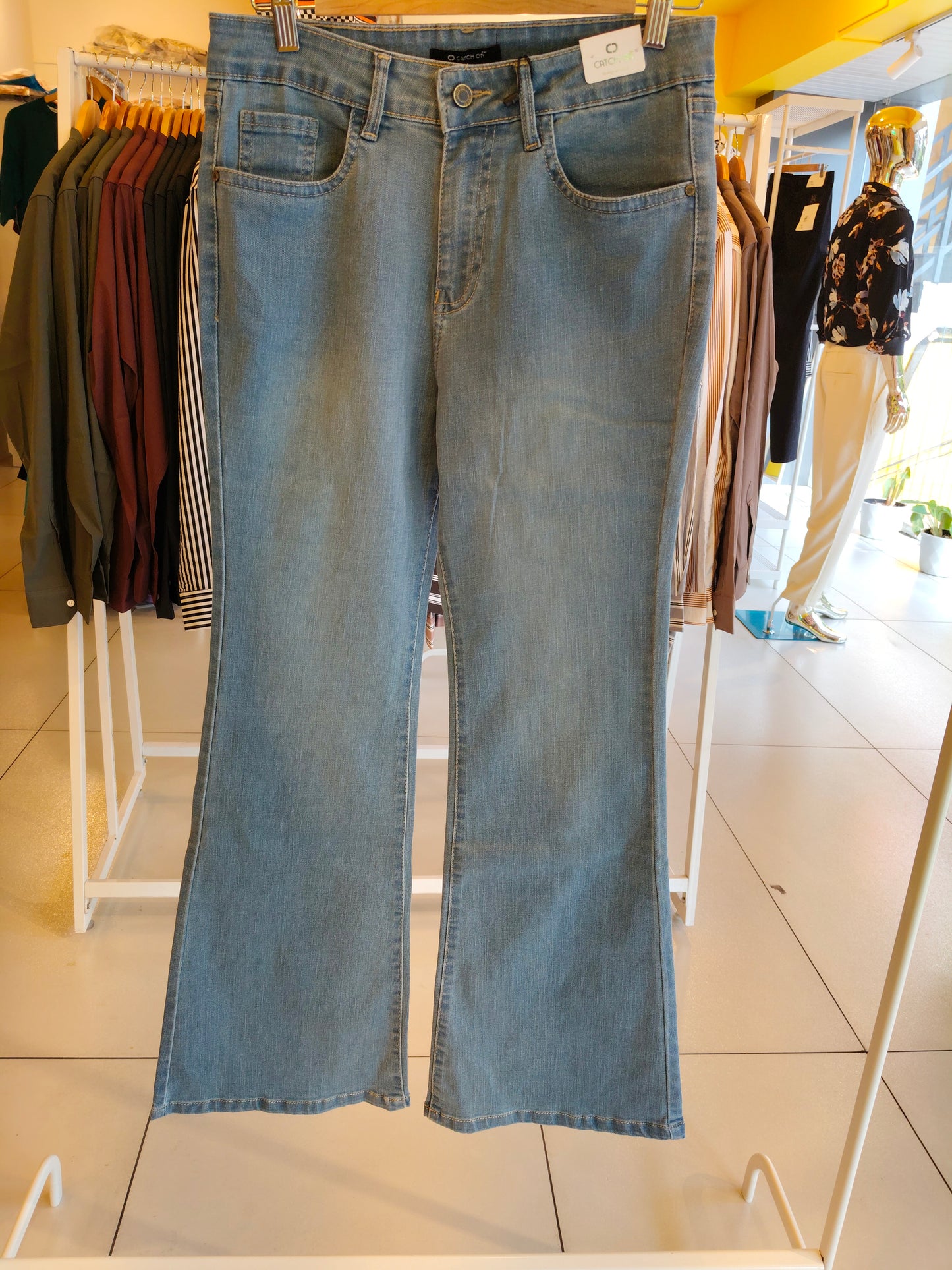 Bell Bottom Jeans for Women (Size 30)