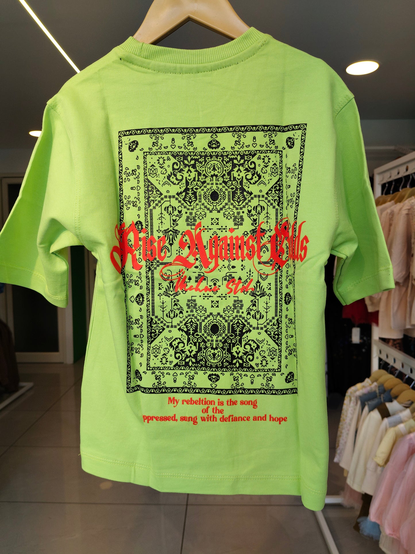 Oversized Casual T-Shirt for Kids  (6 year)