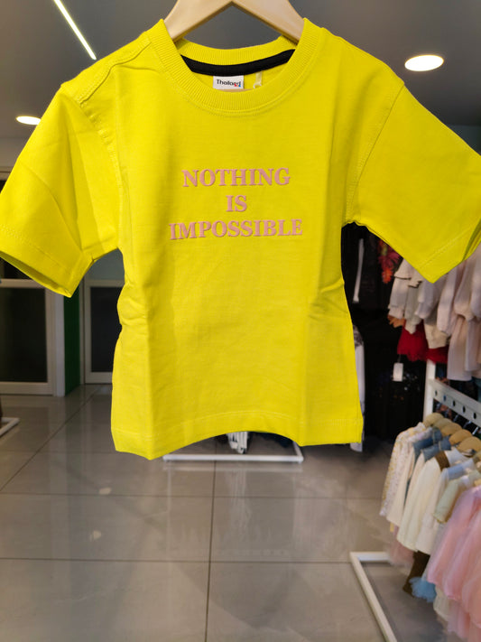 Oversized Casual T-Shirt for Kids  (1 year)