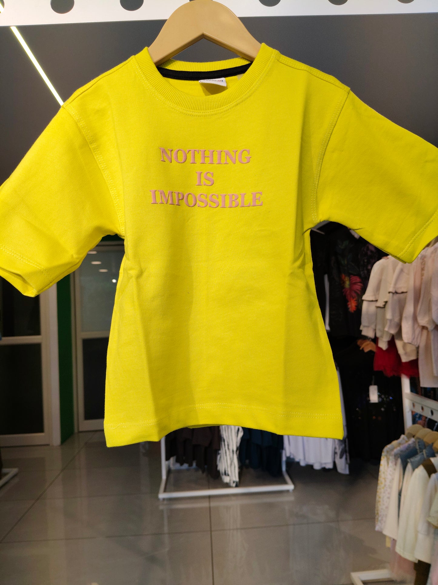 Oversized Casual T-Shirt for Kids  (3 year)