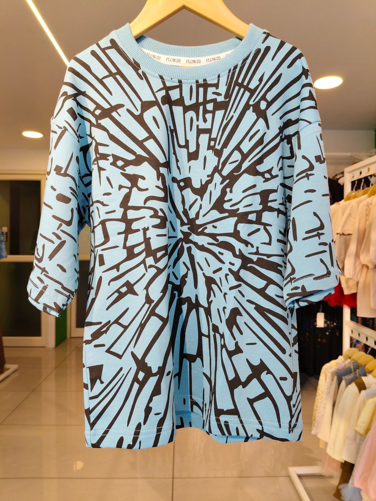 Oversized Casual T-Shirt for Kids  (6 year)