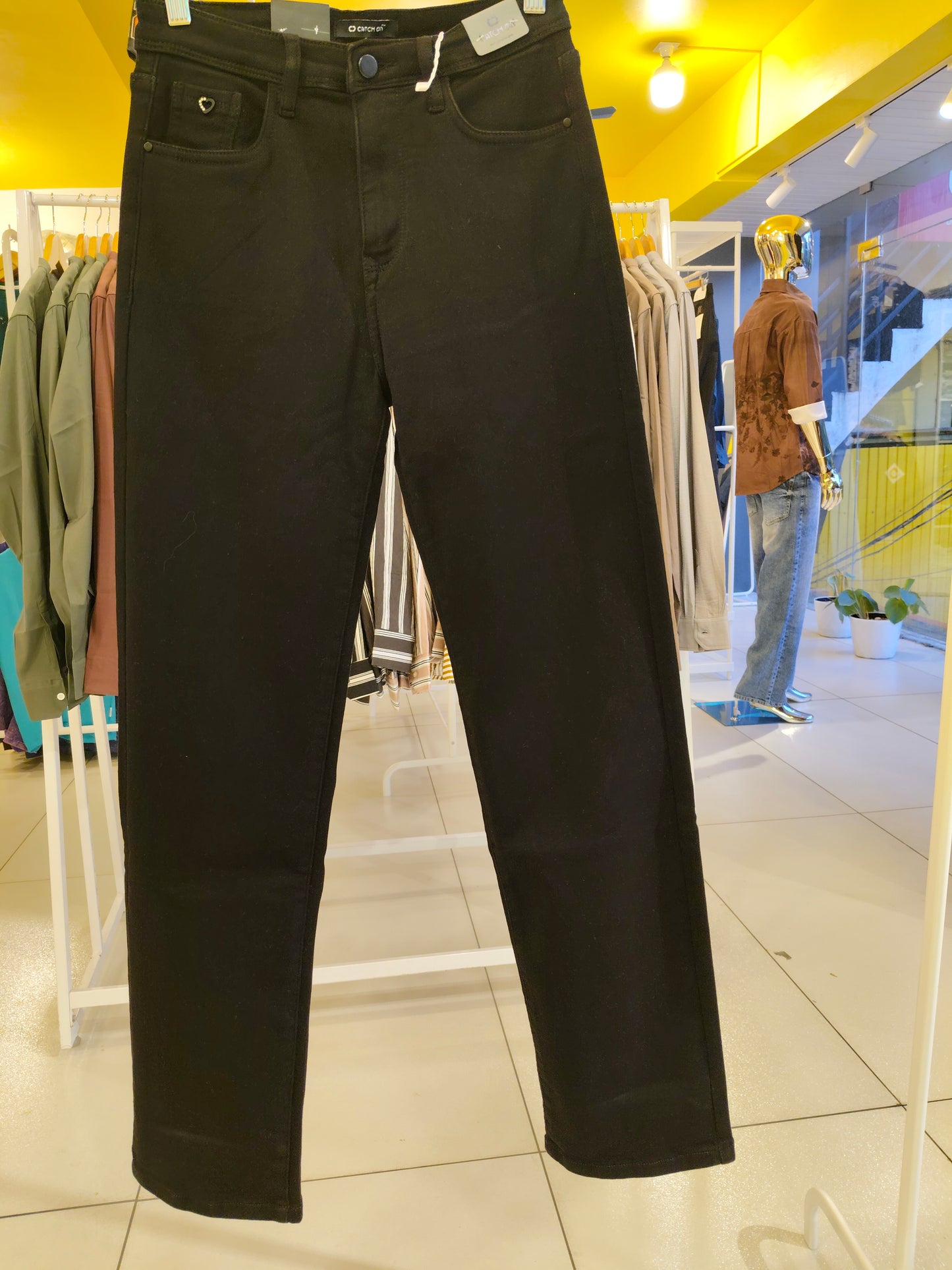 Straight Fit Jeans for Women (Size 28)