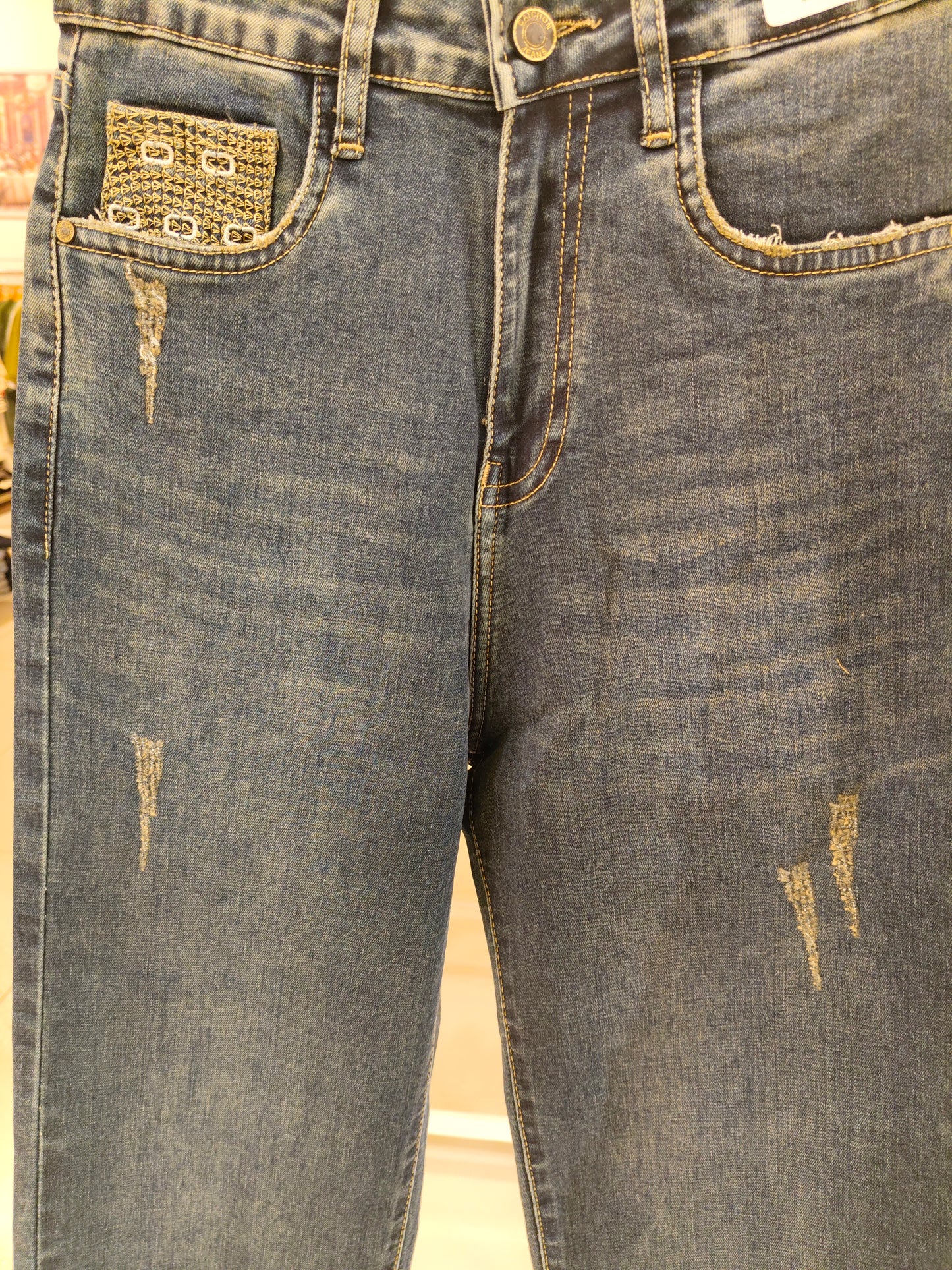 Straight Fit Jeans for Women (Size 28)