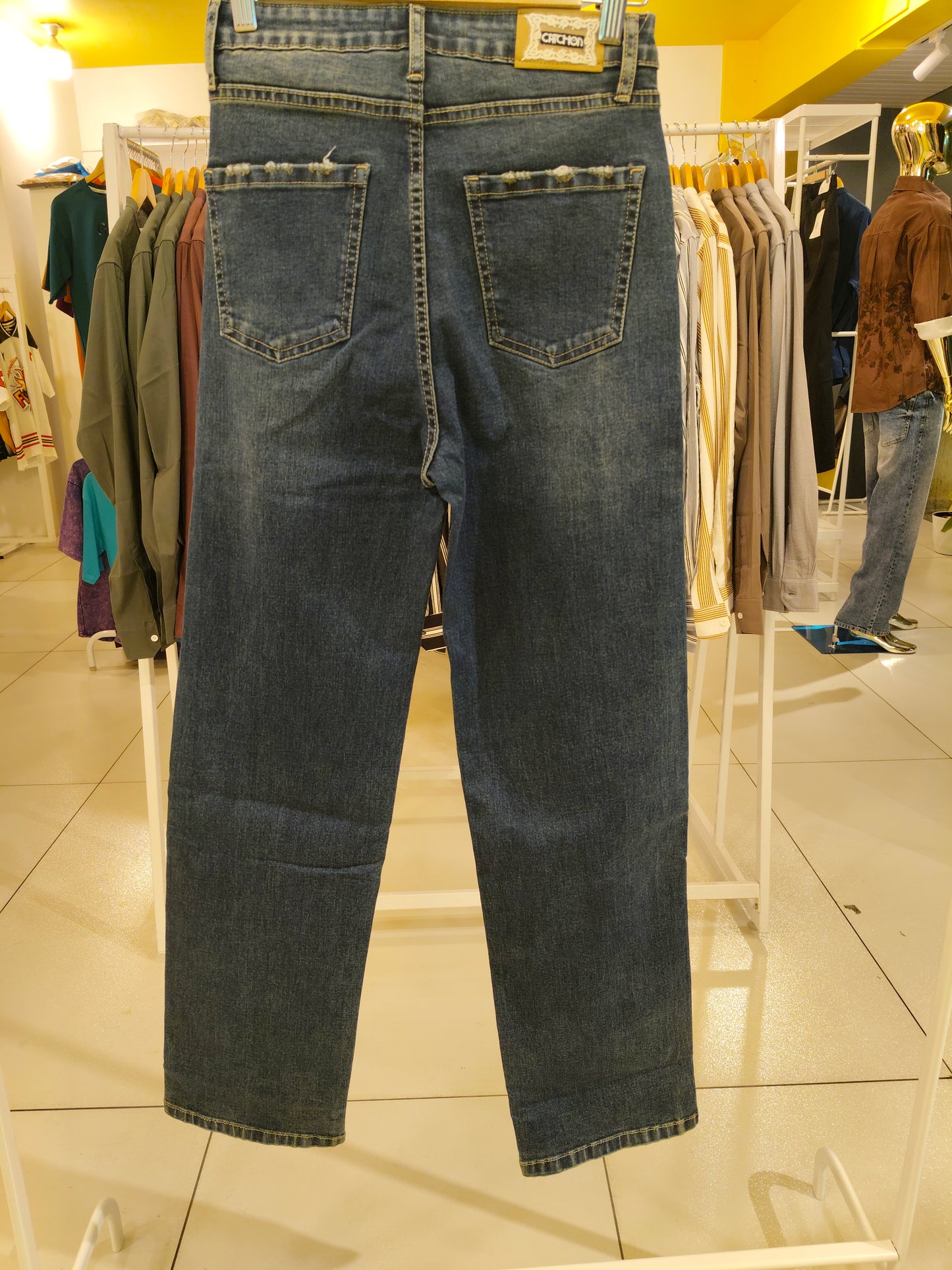 Straight Fit Jeans for Women (Size 28)