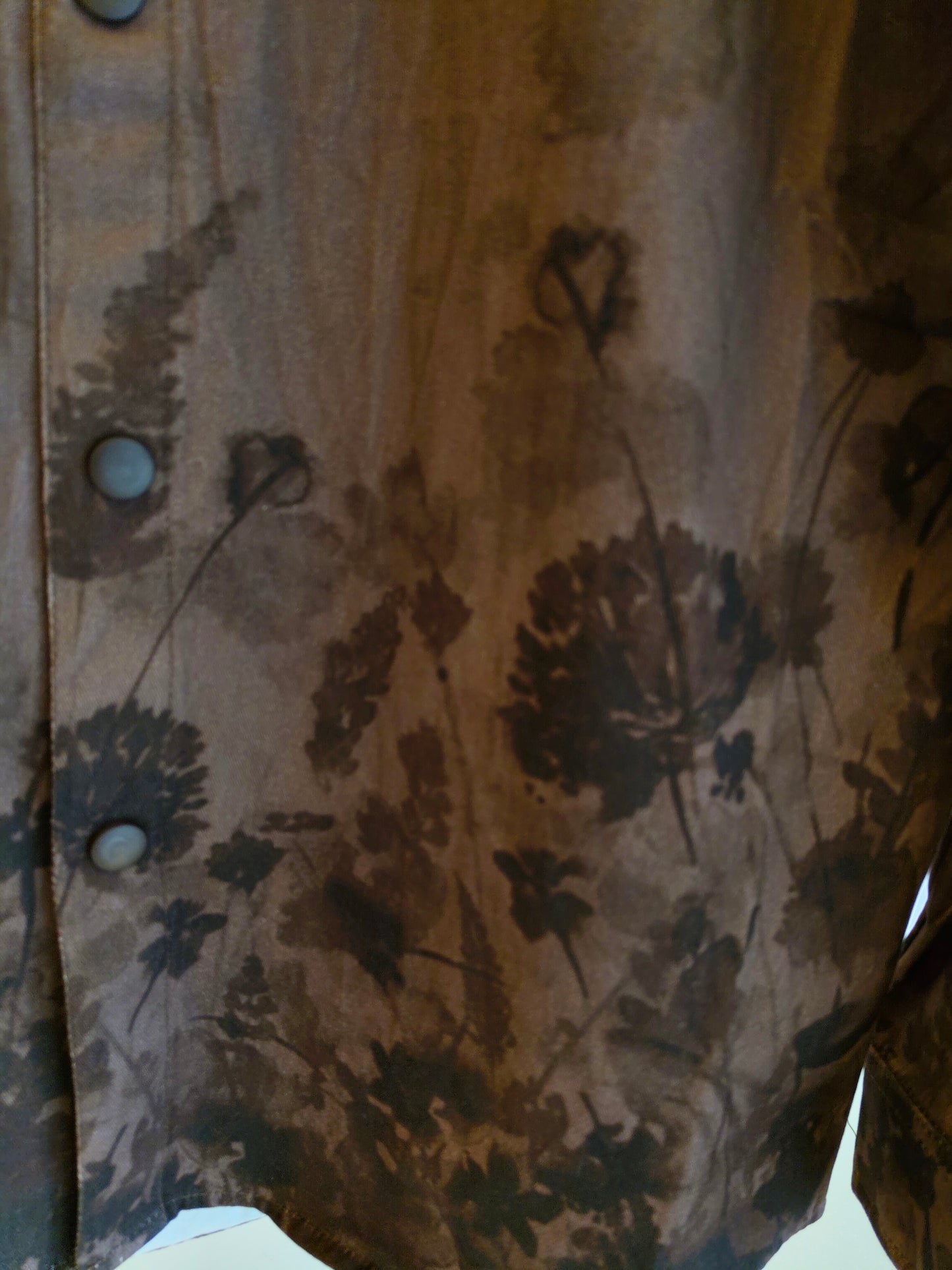 Men's Oversized Printed Shirt (large)