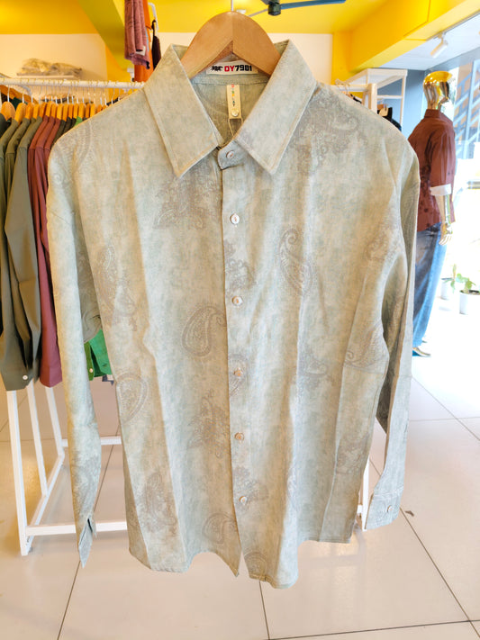 Men's Oversized Printed Shirt (MEDIUM)