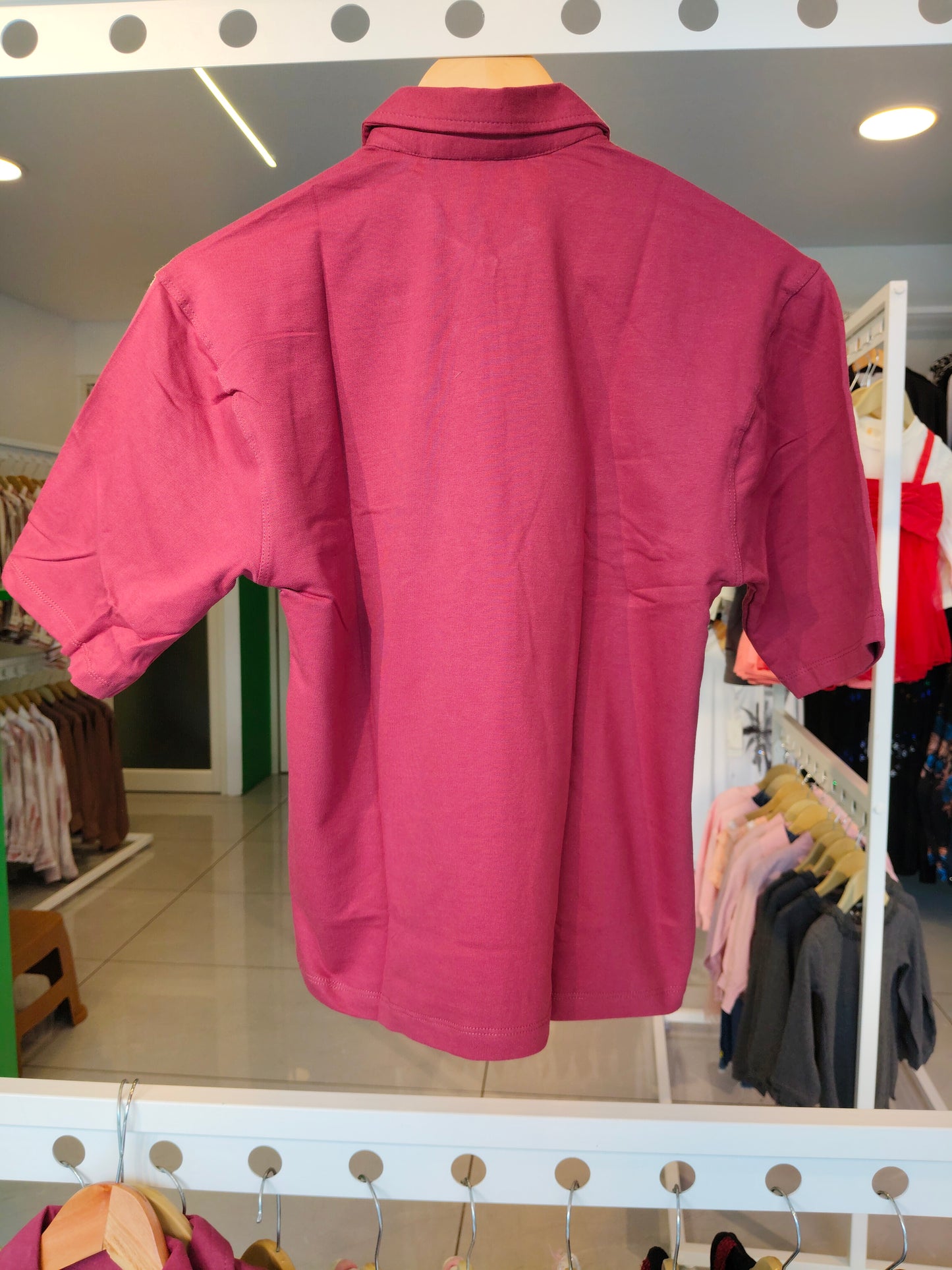 Kids' Zip-Up  Polo T-Shirt (14 year)