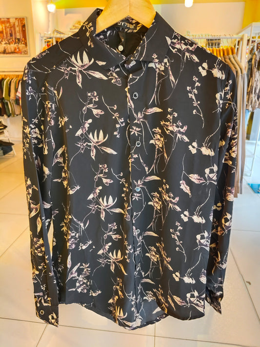 Men's Oversized Printed Shirt (MEDIUM)