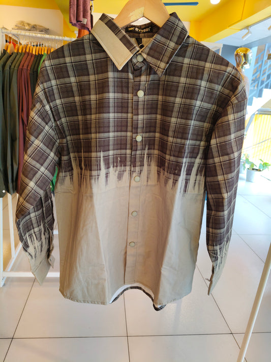 Men's Oversized Printed Shirt (MEDIUM)