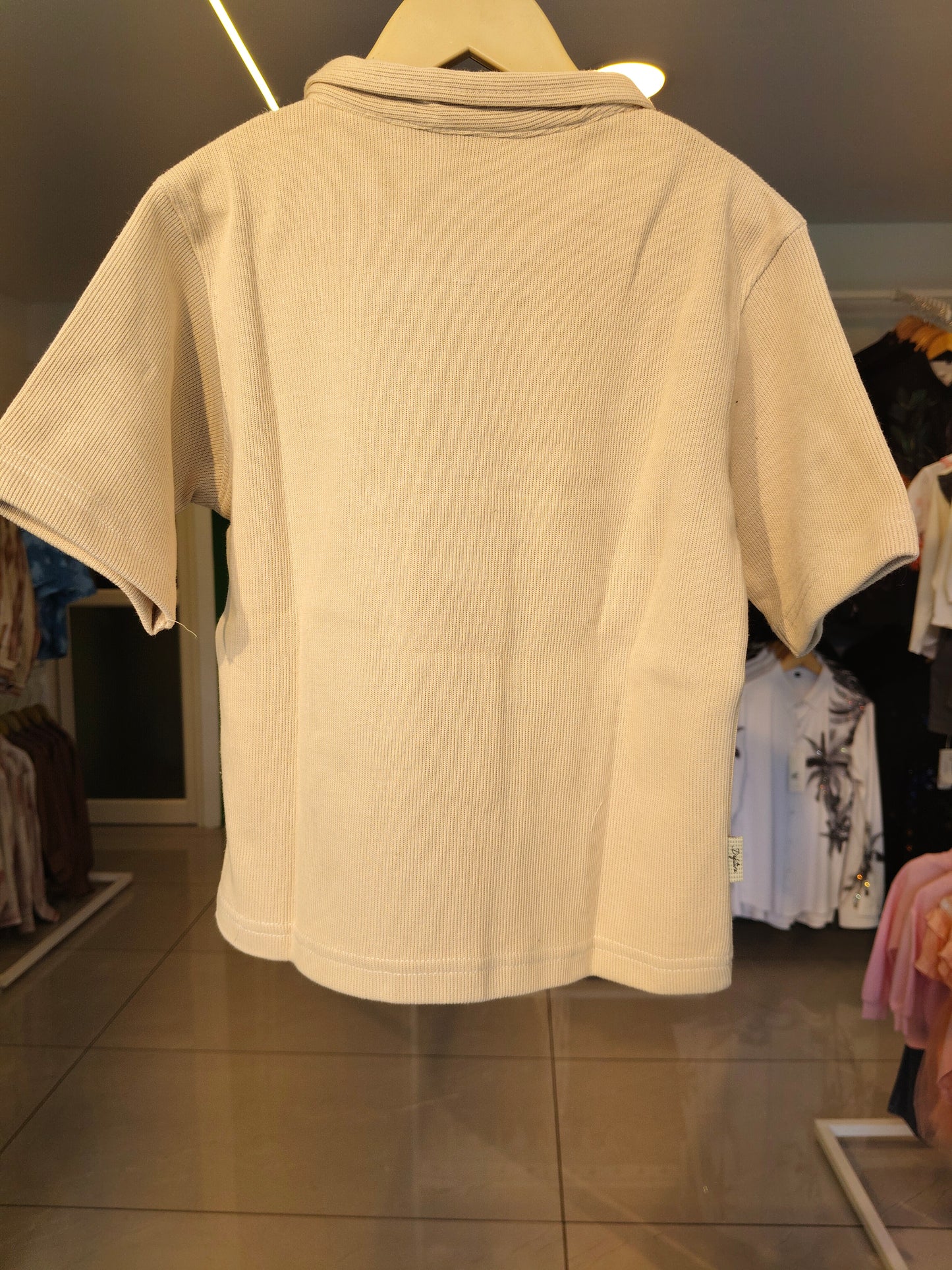 Kids' Zip-Up  Polo T-Shirt (6 year)