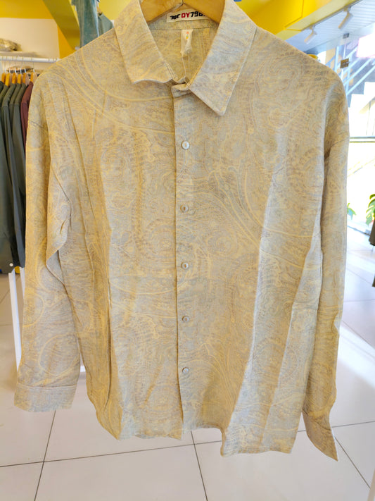 Men's Oversized Printed Shirt (MEDIUM)