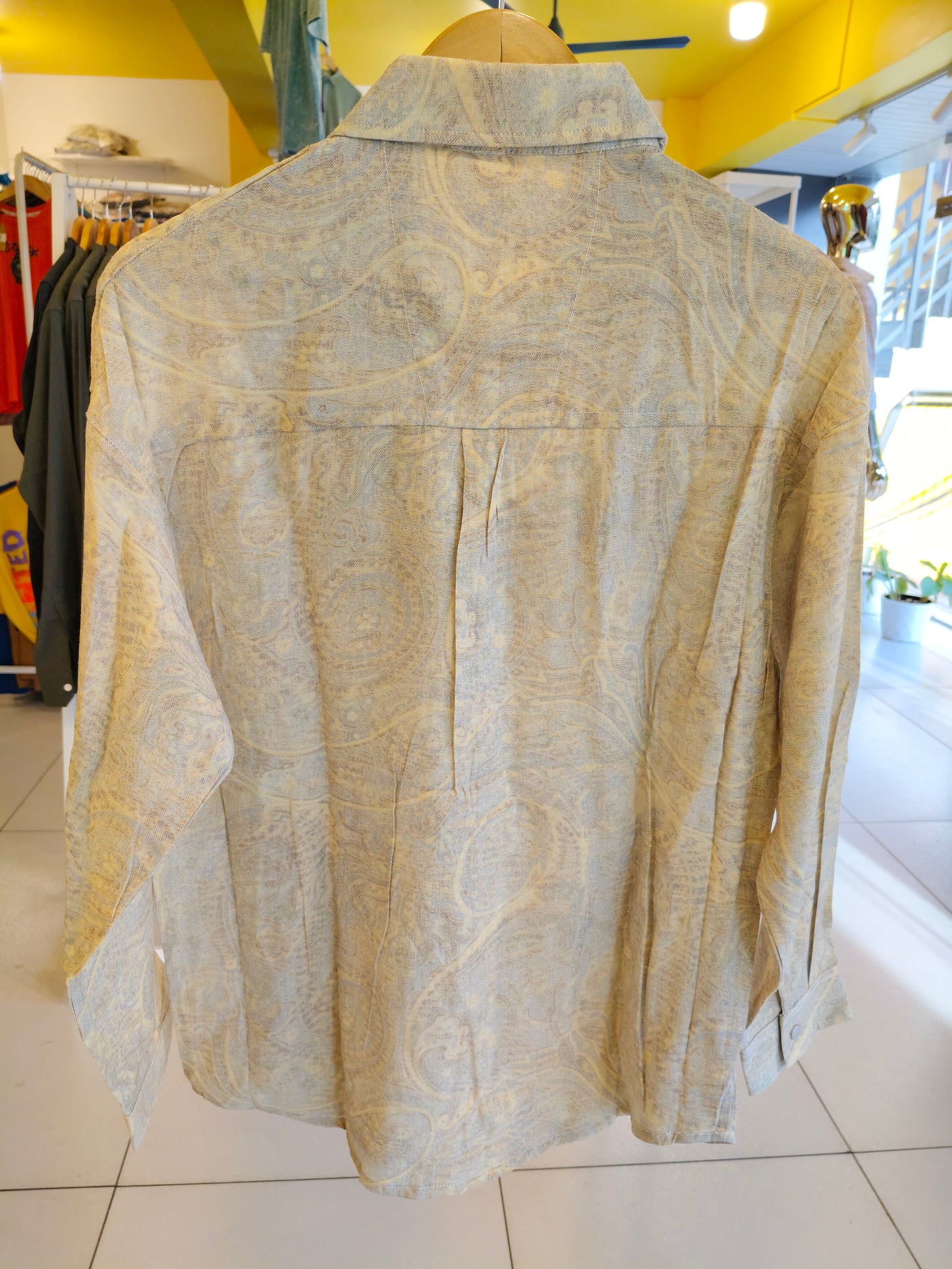 Men's Oversized Printed Shirt (MEDIUM)