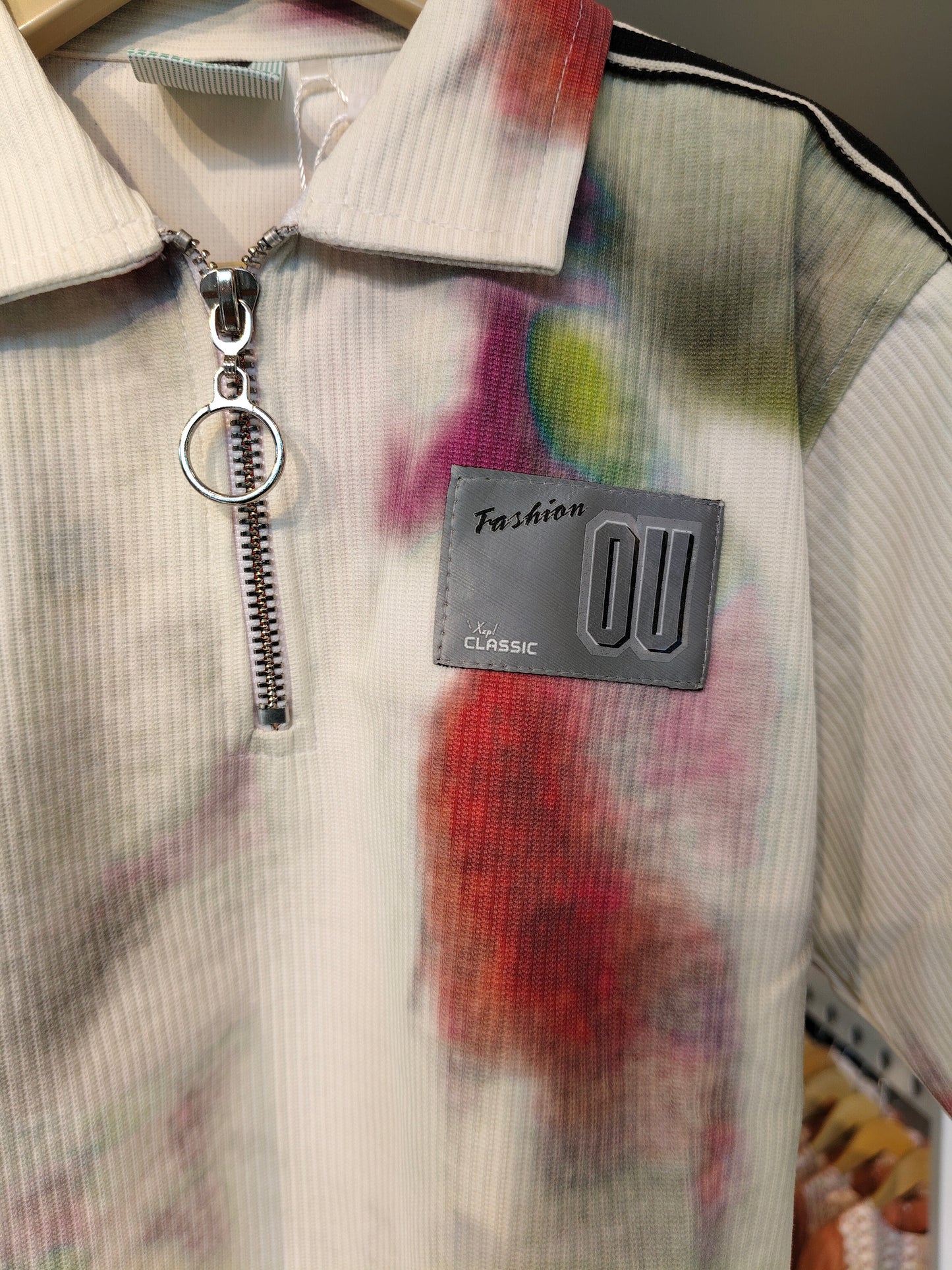 Kids' Zip-Up Polo T-Shirt (6 year)