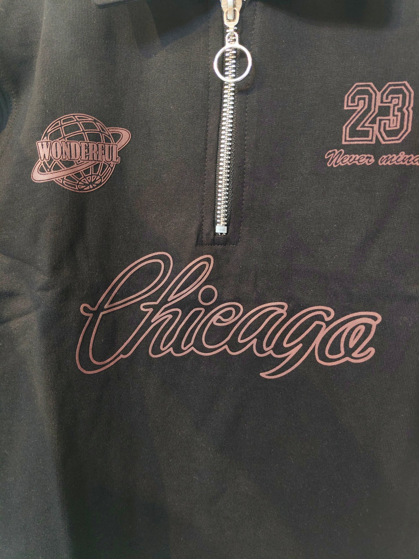 Kids' Zip-Up Polo T-Shirt (6 year)