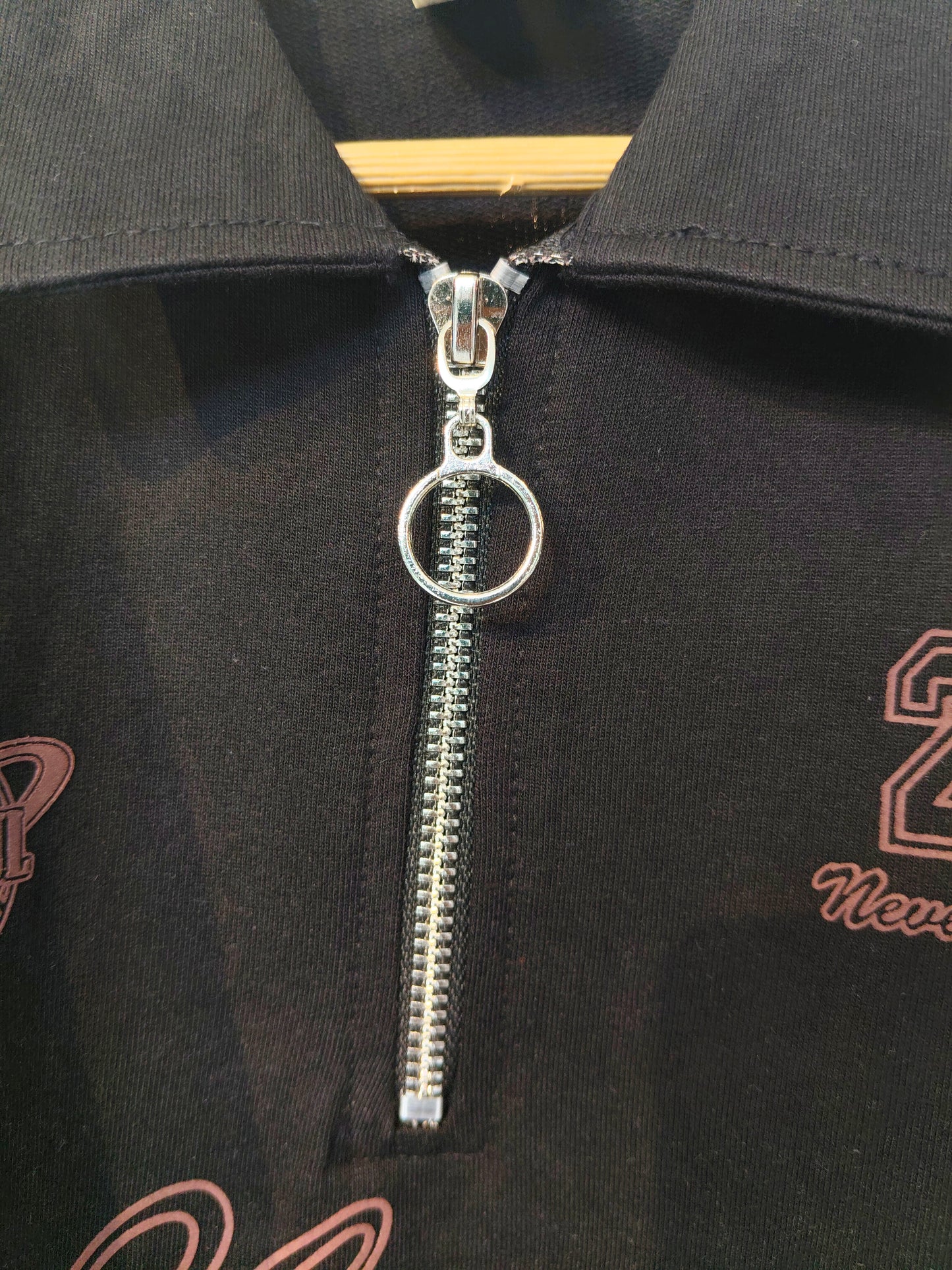 Kids' Zip-Up Polo T-Shirt (12 year)