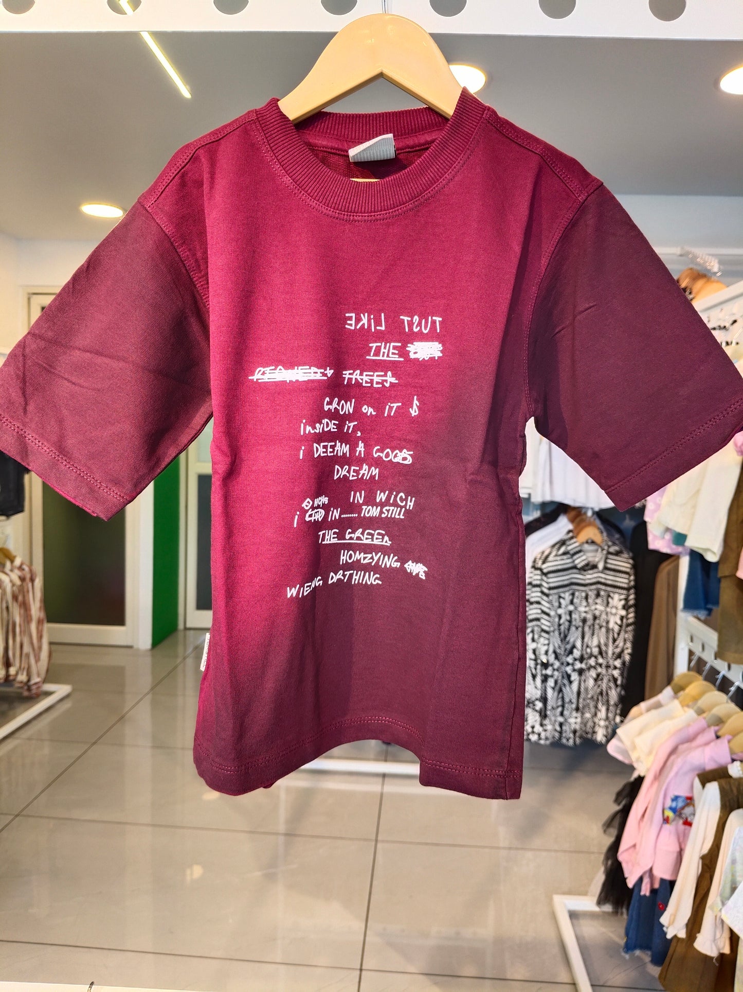 Oversized Casual T-Shirt for Kids (6 year)
