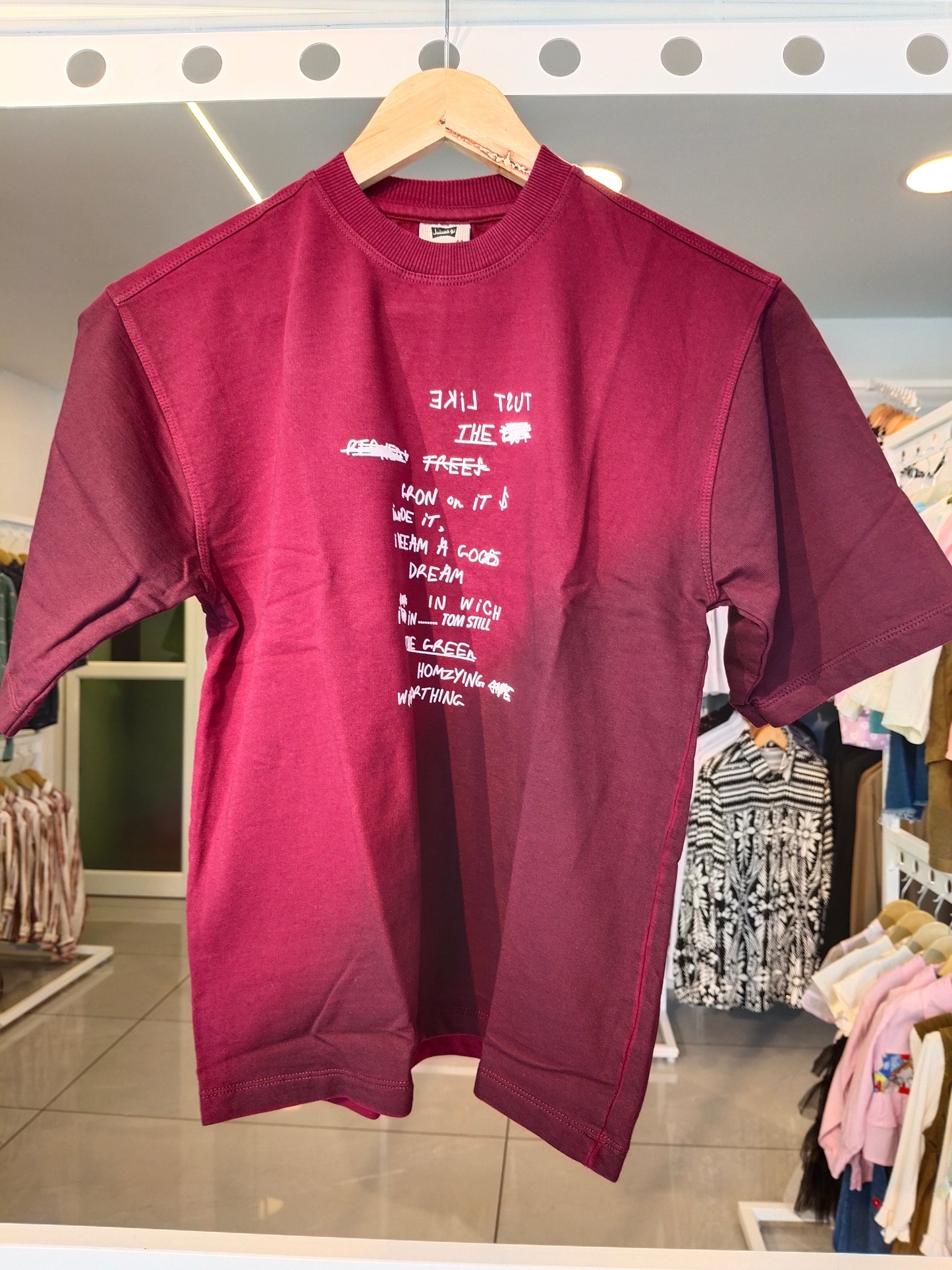 Oversized Casual T-Shirt for Kids (14 year)