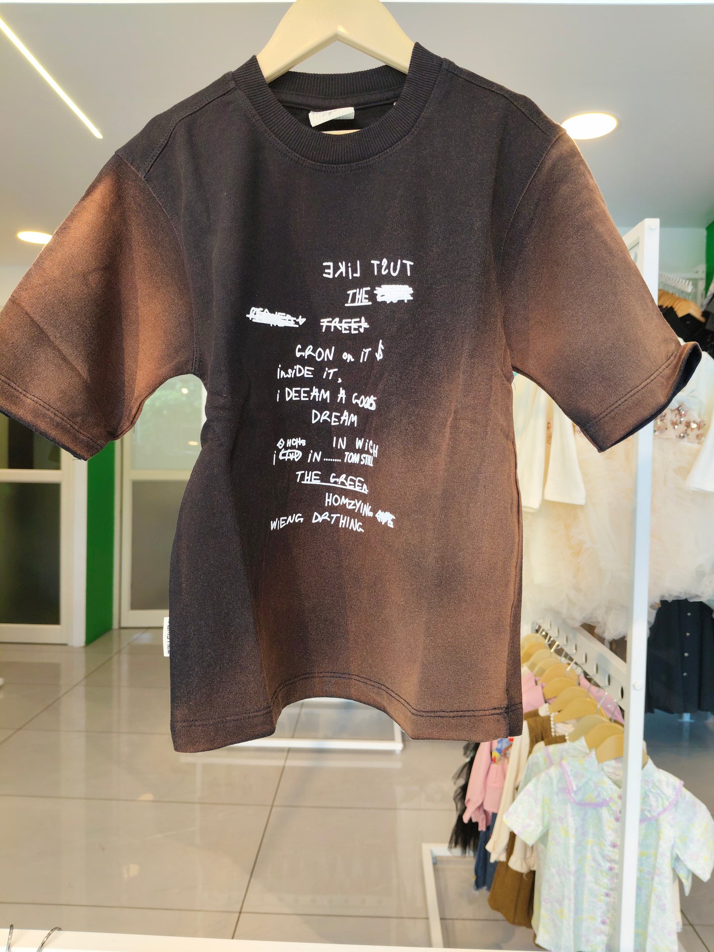 Oversized Casual T-Shirt for Kids (6 year)