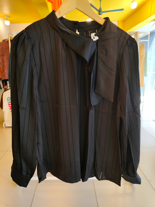 Korean Formal Top for Women (FREE SIZE)