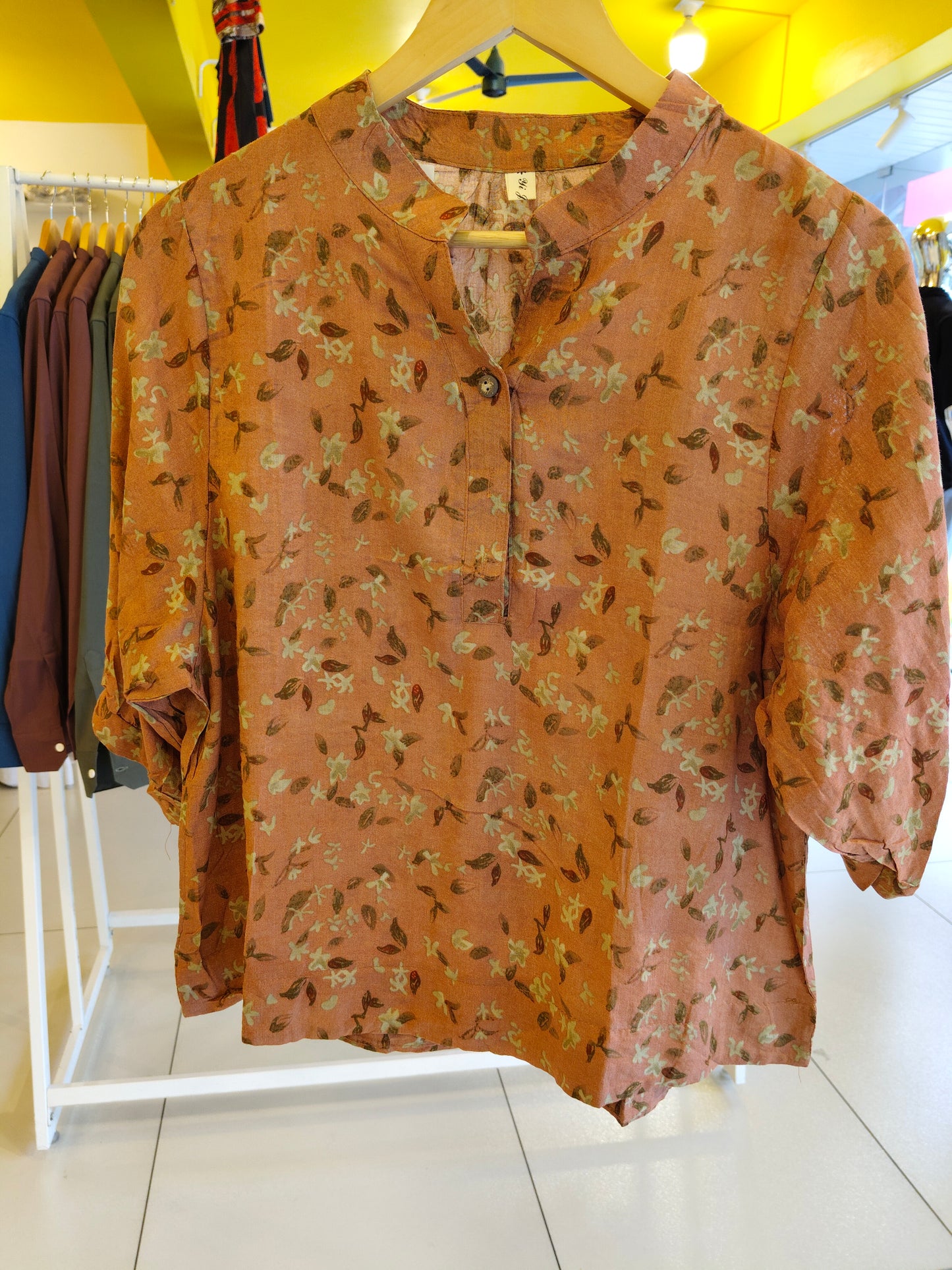 Women Floral Top (FREE SIZE)